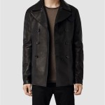 All Saints Pea Coat Mens