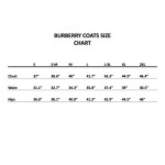 Burberry Trench Coat Size Chart