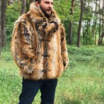 Burning Man Faux Fur Coats And Jackets