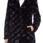 Faux Fur Coat Kenneth Cole New York Watch