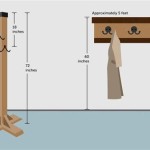 How High To Hang Coat Hooks Above Bench