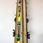 How To Make Coat Rack From Skis