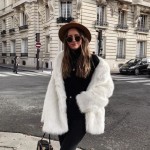 How To Style A White Fur Coat