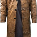 Leather Trench Coat Mens Uk