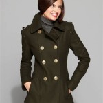 Long Pea Coats Womens