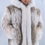 Male White Fur Coat