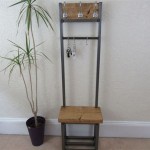 Narrow Coat Rack With Bench