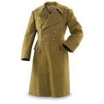 Romanian Military Surplus Wool Trench Coat