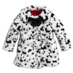 Toddler Dalmatian Faux Fur Coat