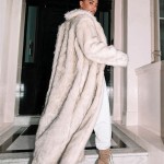 Very Long Fake Fur Coat