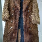 Vintage Buffalo Fur Coat