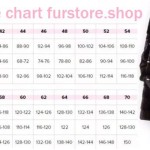 Women S Fur Coat Size Chart