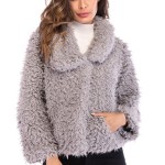 Womens Fuzzy Faux Fur Coats